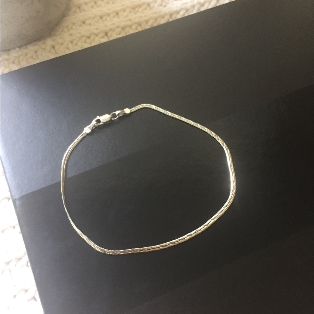 Sterling Silver Snake Chain Bracelet - Picture 1 of 8